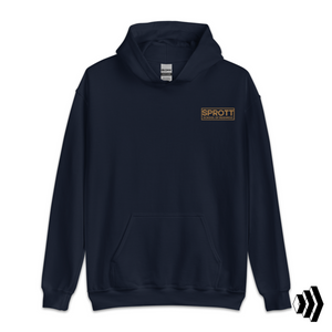 Sprott Embroidered Stamp Hoodie